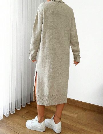 Rochie medie SHEIN, bej