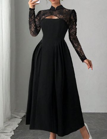 Rochie lunga SHEIN, negru