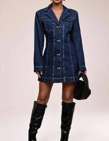 Rochie scurta SHEIN, albastru