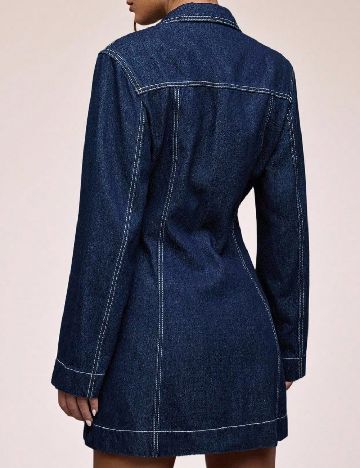 Rochie scurta SHEIN, albastru