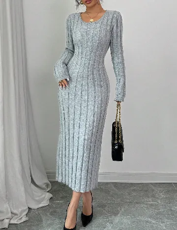 Rochie medie SHEIN, gri