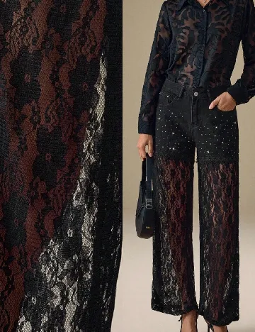 Pantaloni SHEIN, negru