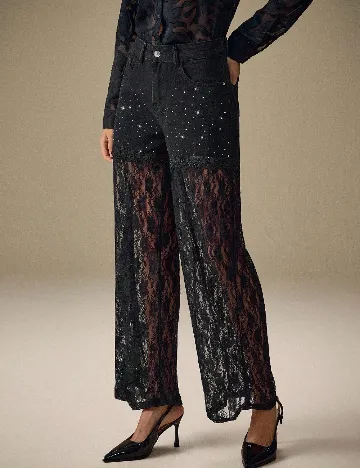 Pantaloni SHEIN, negru