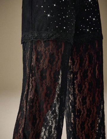 Pantaloni SHEIN, negru