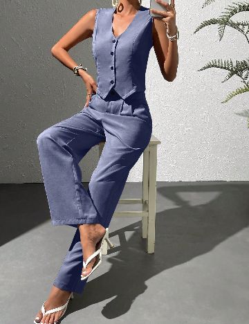 Compleu SHEIN, albastru