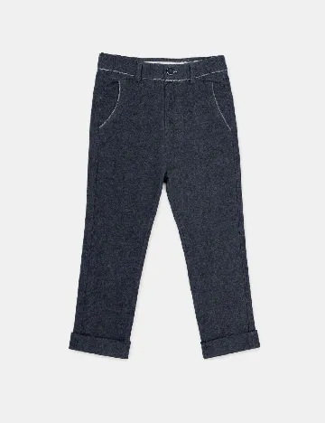 Pantaloni Zara, gri inchis