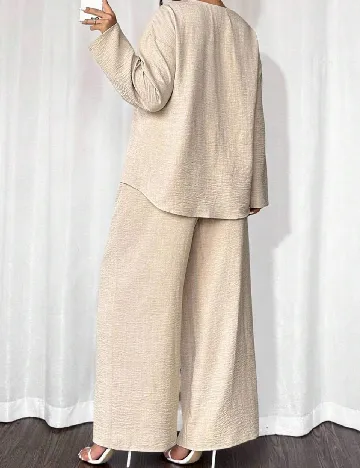 Compleu SHEIN CURVE, crem