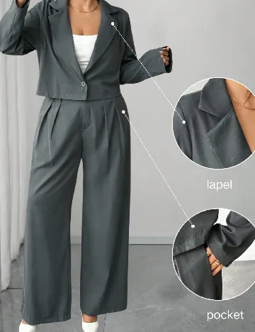 Compleu SHEIN CURVE, gri