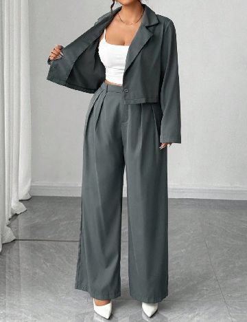 Compleu SHEIN CURVE, gri