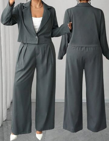 Compleu SHEIN CURVE, gri