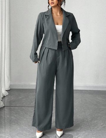 Compleu SHEIN CURVE, gri