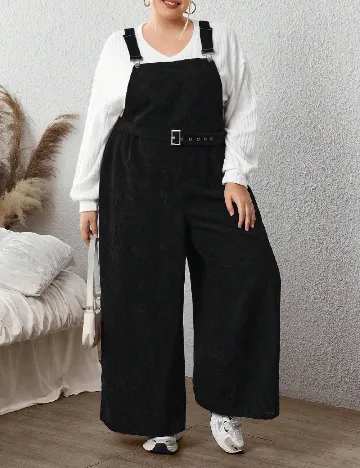 Salopeta SHEIN CURVE, negru