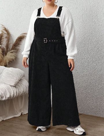 Salopeta SHEIN CURVE, negru