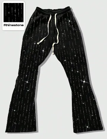 Pantaloni Romwe, negru