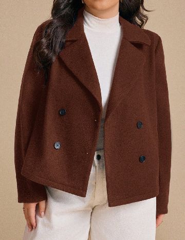 Jacheta SHEIN CURVE, maro