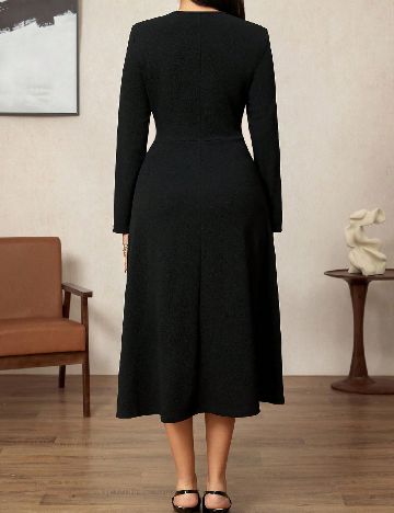 Rochie medie SHEIN CURVE, negru