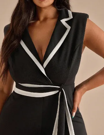 Salopeta SHEIN CURVE, negru