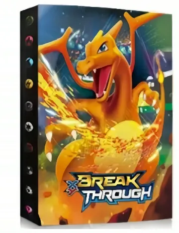 Album pentru carti Pokemon SHEIN, mix culori