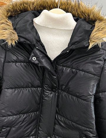 Geaca Shein Kids, negru