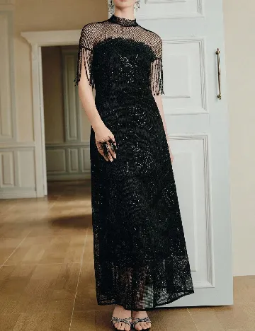 Rochie lunga SHEIN, negru