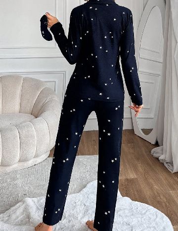 Pijama SHEIN, bleumarin