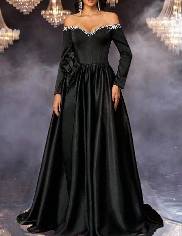 Rochie lunga SHEIN, negru