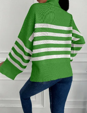 Pulover Oversize SHEIN, verde