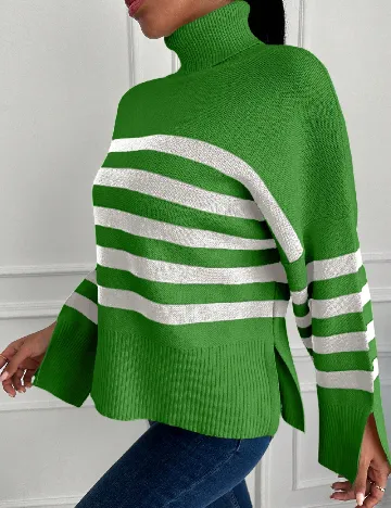 Pulover Oversize SHEIN, verde