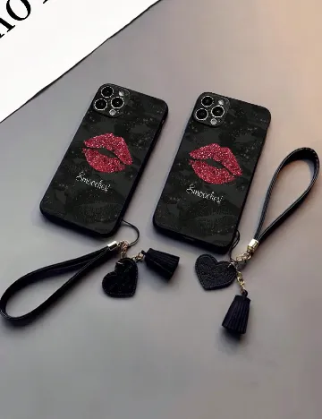 Husa iPhone 15 Pro Max SHEIN, negru