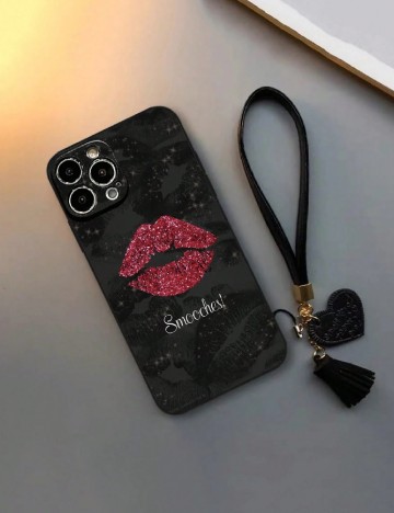 Husa iPhone 15 Pro Max SHEIN, negru