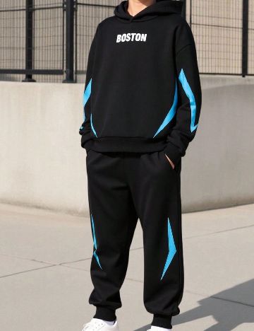 Compleu Shein Kids, negru