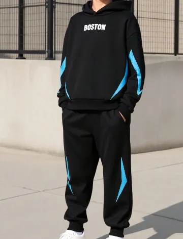 Compleu Shein Kids, negru