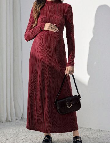 Compleu SHEIN Maternity, roz pudra inchis