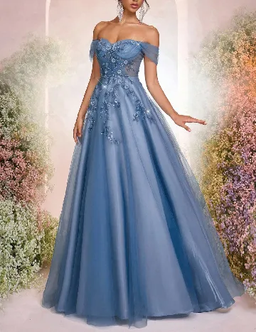 Rochie lunga SHEIN, albastru