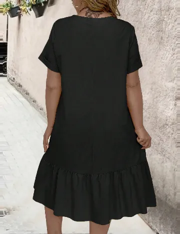 Rochie medie SHEIN CURVE, negru