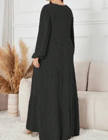 Rochie lunga SHEIN CURVE, negru