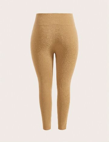 Pantaloni SHEIN CURVE, maro