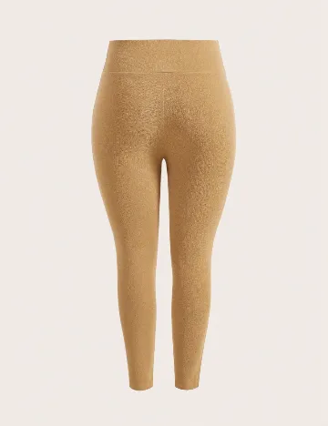 Pantaloni SHEIN CURVE, maro