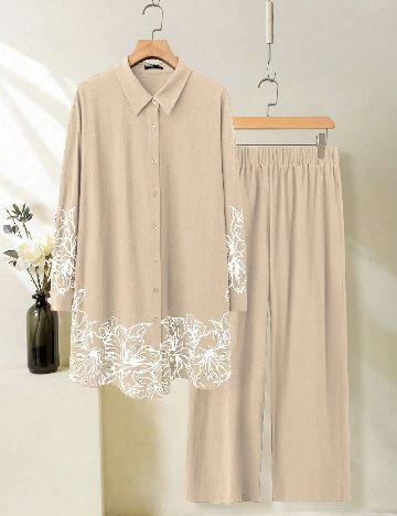 Compleu SHEIN CURVE, bej