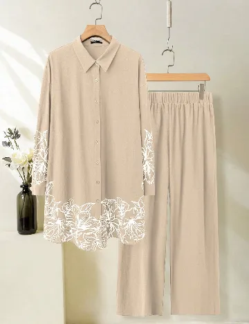 Compleu SHEIN CURVE, bej