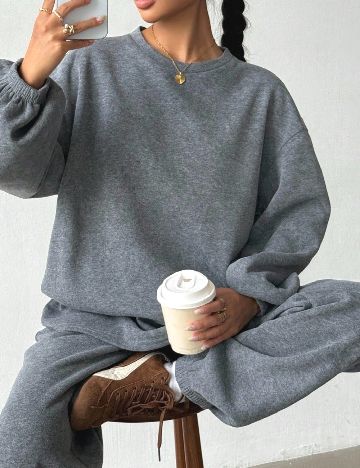 Compleu Shein Kids, gri