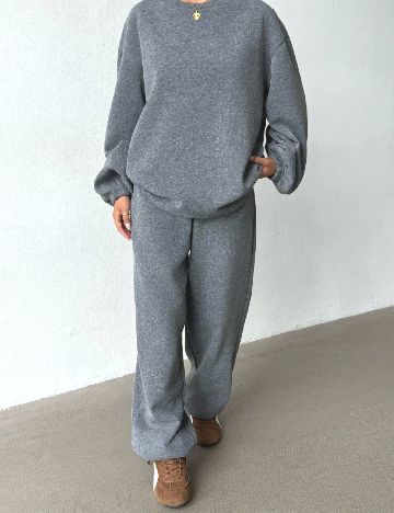 Compleu Shein Kids, gri