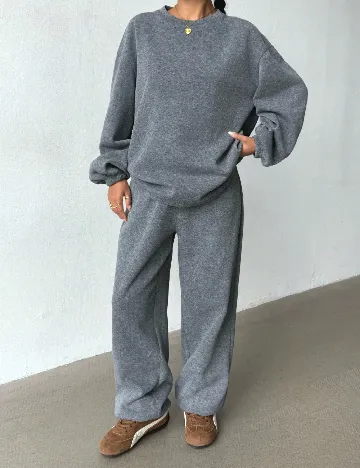 Compleu Shein Kids, gri