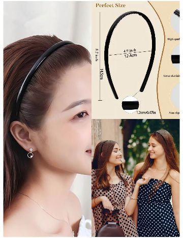 Set coronite 3 bucati SHEIN, negru