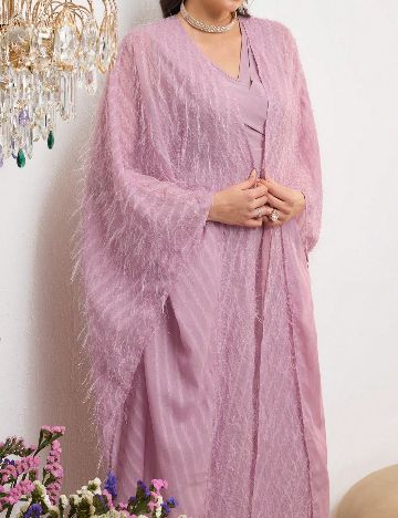 Rochie lunga SHEIN, roz