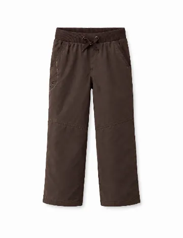 Pantaloni Zara, maro