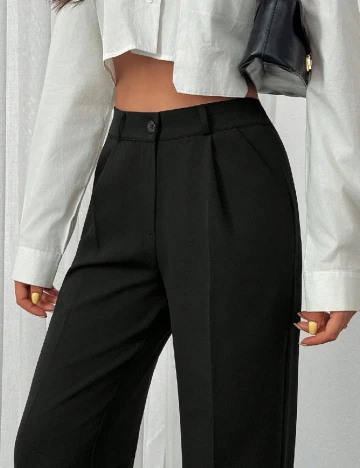 Pantaloni SHEIN, negru