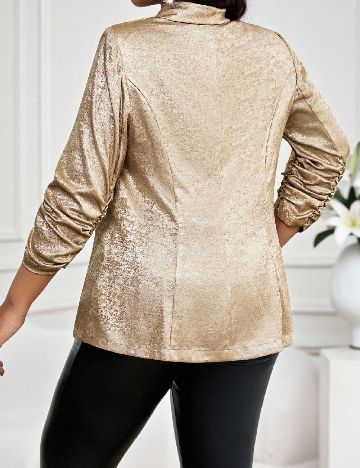 Sacou SHEIN CURVE, auriu