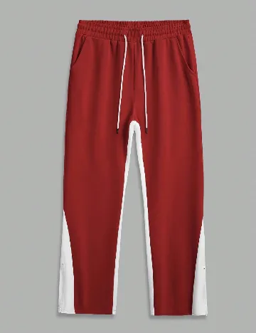 Pantaloni SHEIN, rosu