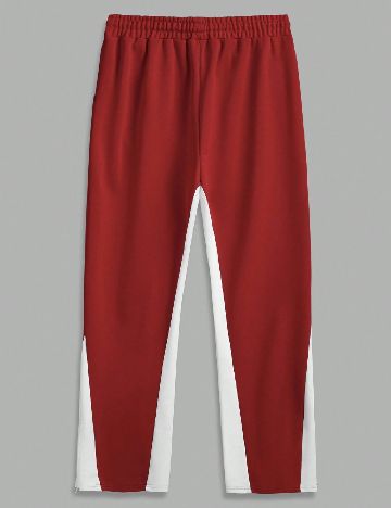 Pantaloni SHEIN, rosu